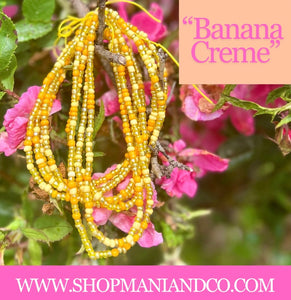 Banana Crème🍌 Waist Beads