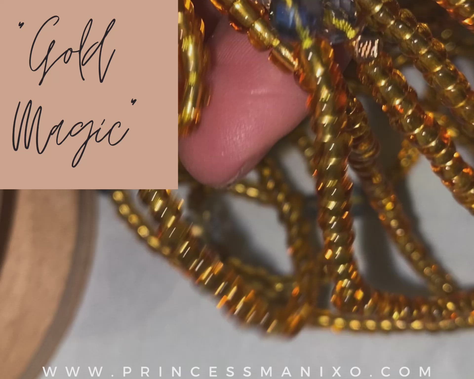 Gold Magic✨” Waist Beads