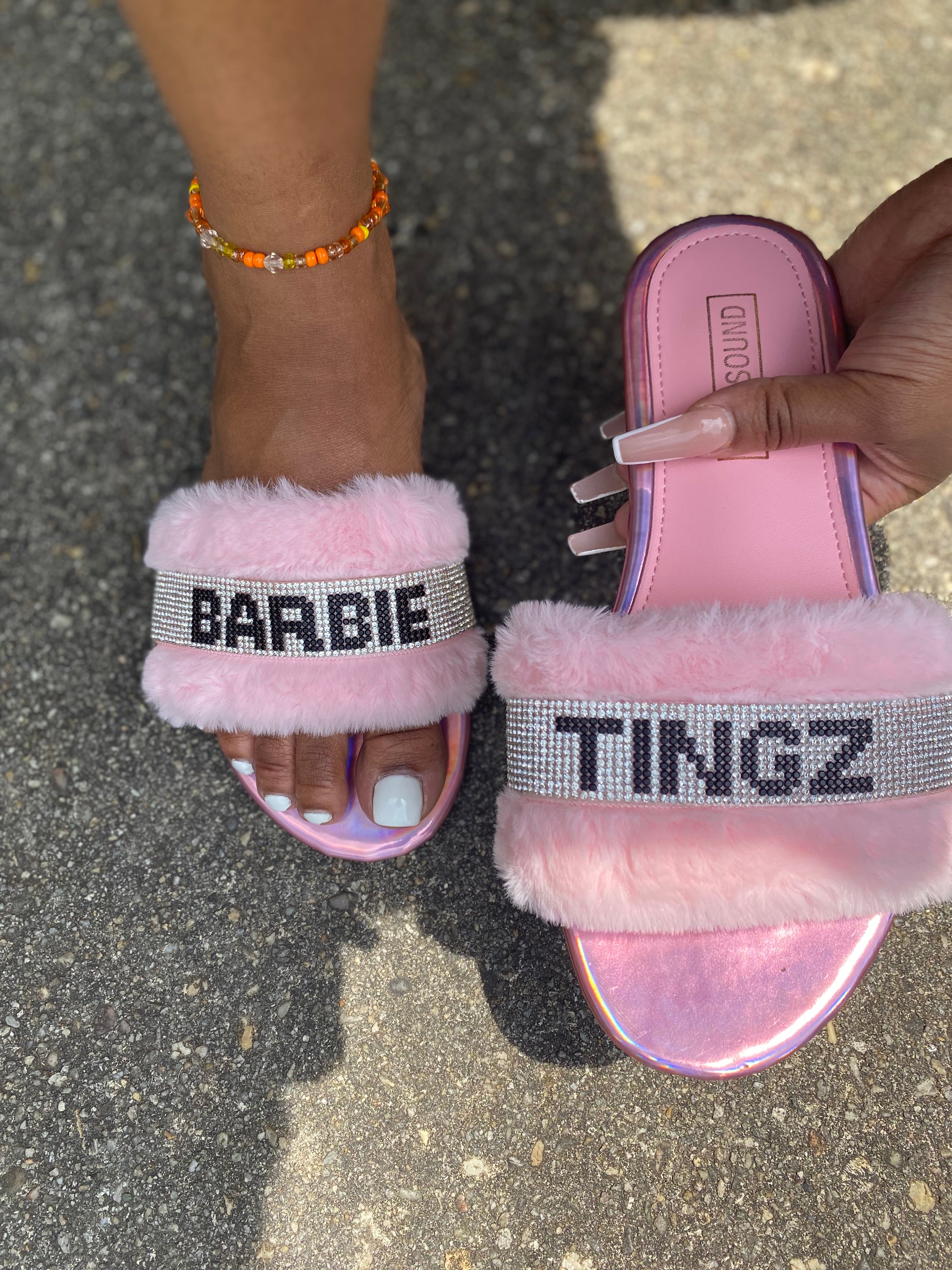 Barbie tingz best sale fur slides