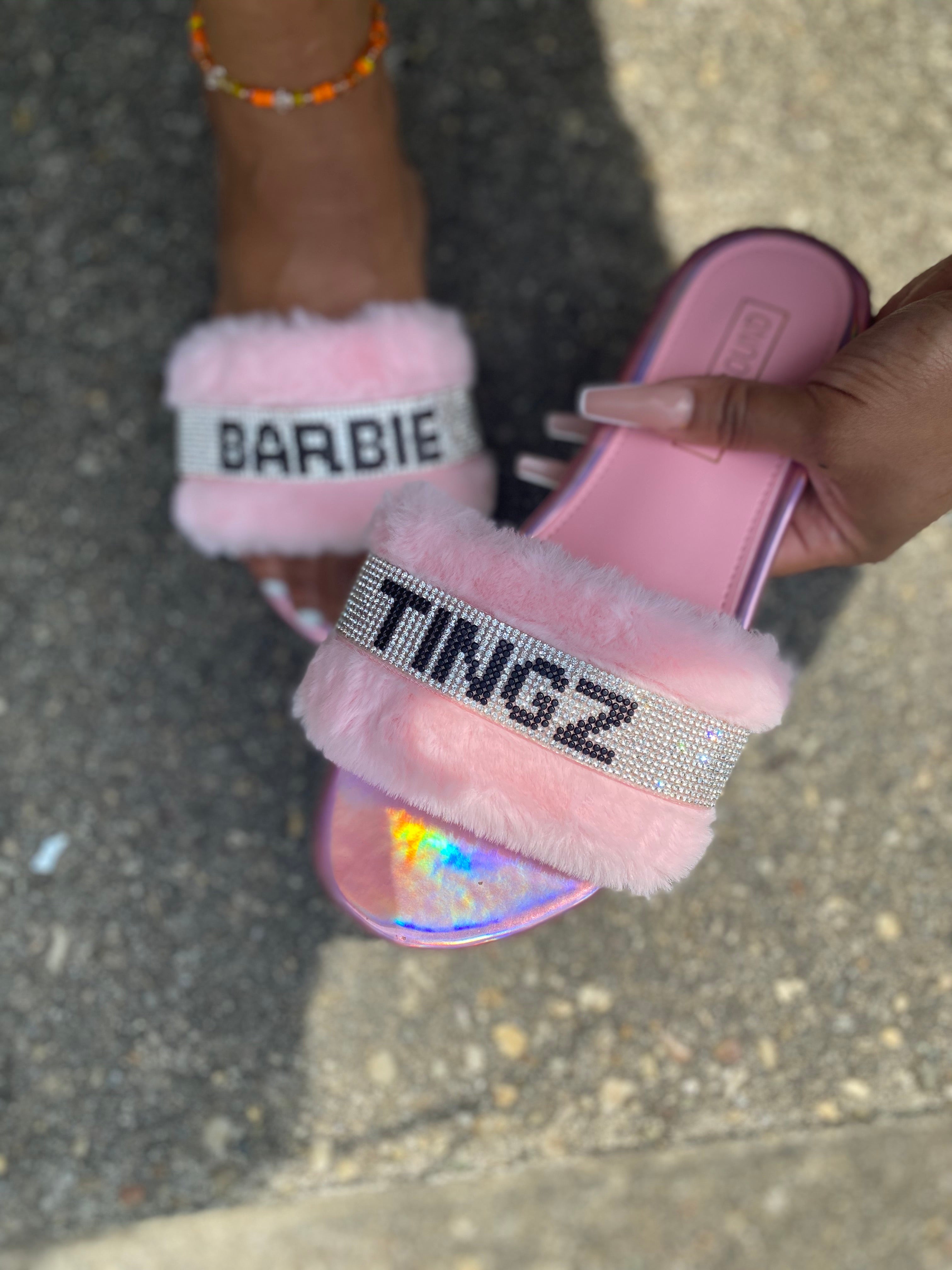 Barbie discount tingz slippers