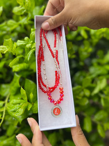 1913 DST Silver Waist Beads