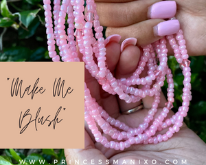 “Make Me Blush” 💕 Waist Beads